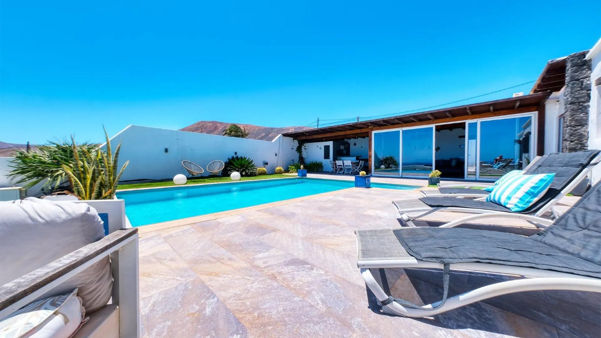 Villa Macher Piscina Y Bar Piscina Tías